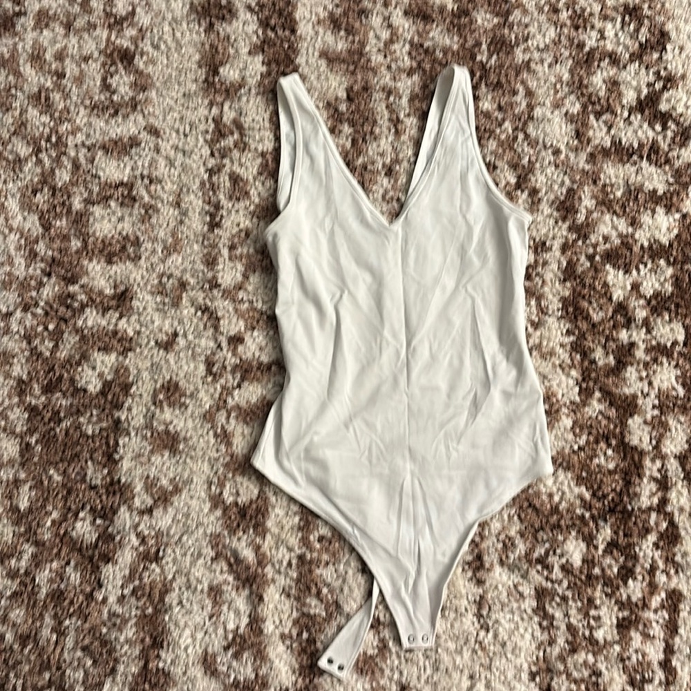 White Onesie Top
